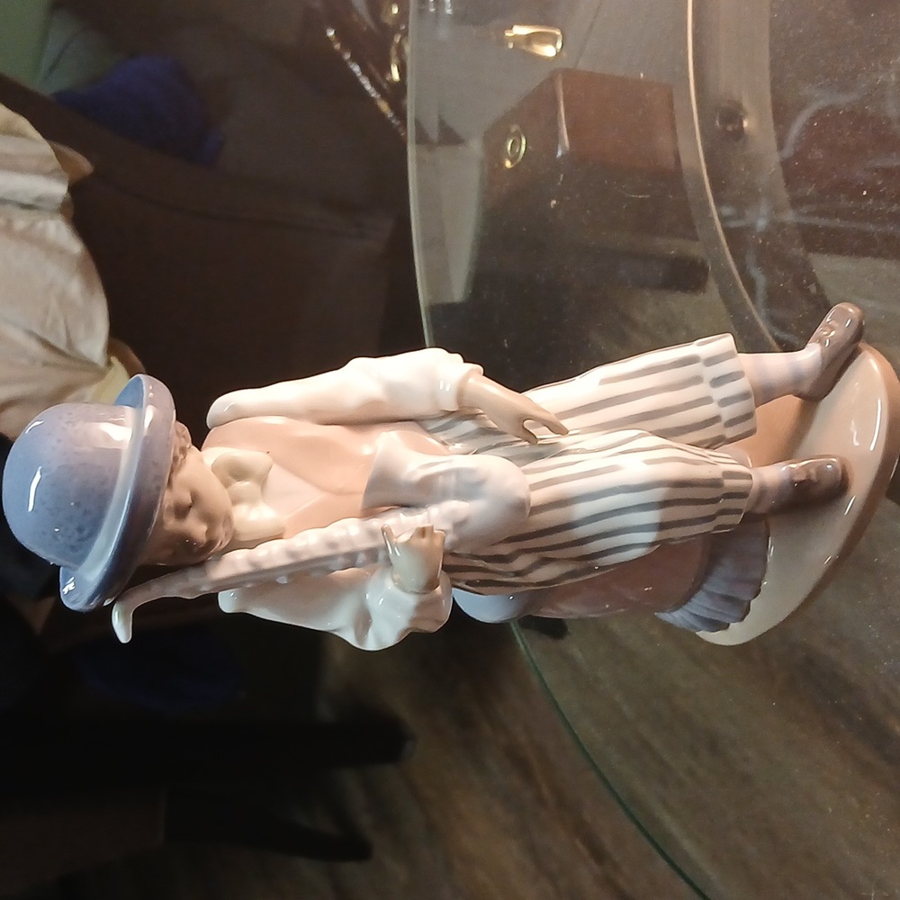 Lladro "Black Legacy" Jazz Band Saxophonist Porcelain Figurine